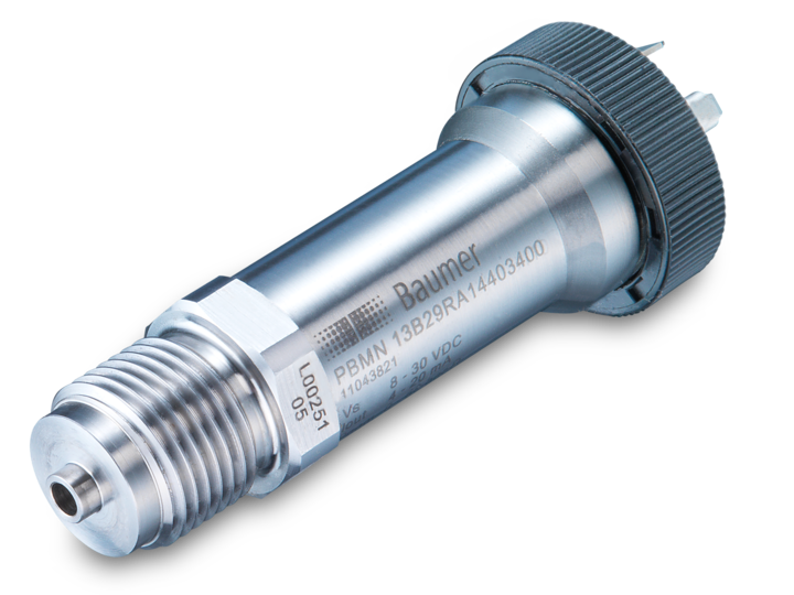 Highly accurate pressure sensor for high pressure